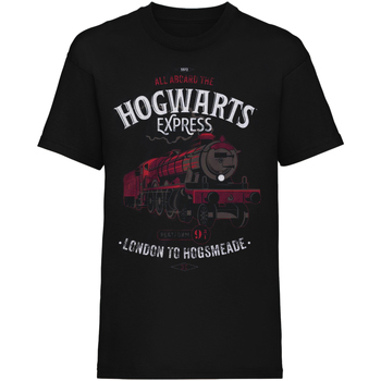 textil Camisetas manga larga Harry Potter All Aboard Negro
