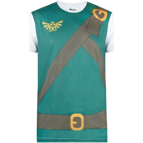 textil Hombre Camisetas manga larga The Legend Of Zelda NS5255 Verde