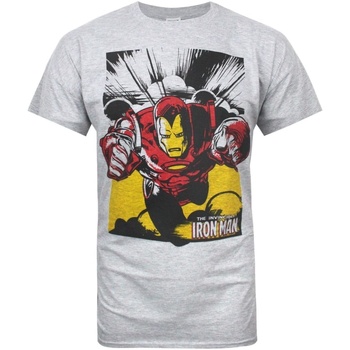 textil Hombre Camisetas manga larga Iron Man NS5562 Multicolor