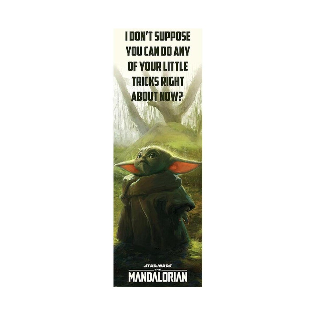 Casa Afiches / posters Star Wars: The Mandalorian TA8162 Rojo