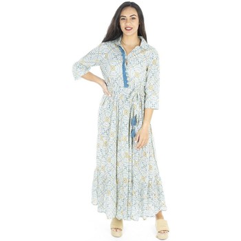 textil Mujer Vestidos largos Isla Bonita By Sigris Vestido Largo Midi Beige