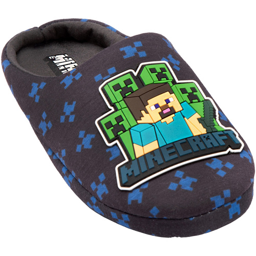 Zapatos Niño Pantuflas Minecraft NS4911 Azul
