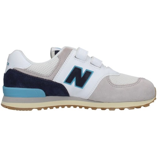 Zapatos Niño Zapatillas bajas New Balance YV574SOU Blanco
