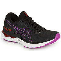 Zapatos Mujer Running / trail Asics GEL-NIMBUS 24 Negro / Violeta