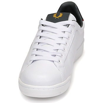 Fred Perry B722 LEATHER Blanco / Marino