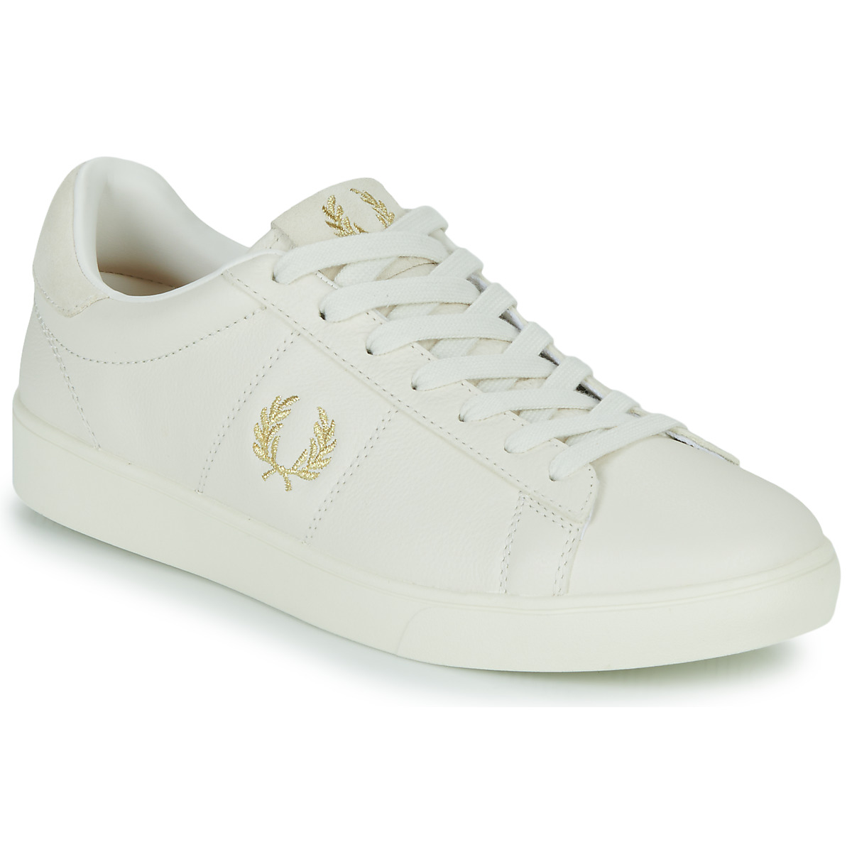 Zapatos Hombre Zapatillas bajas Fred Perry SPENCER TUMBLED LEATHER Beige