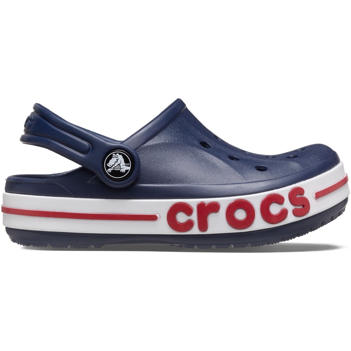 Zapatos Niños Zuecos (Mules) Crocs Crocs™ Bayaband Clog Kid's 207019 Navy