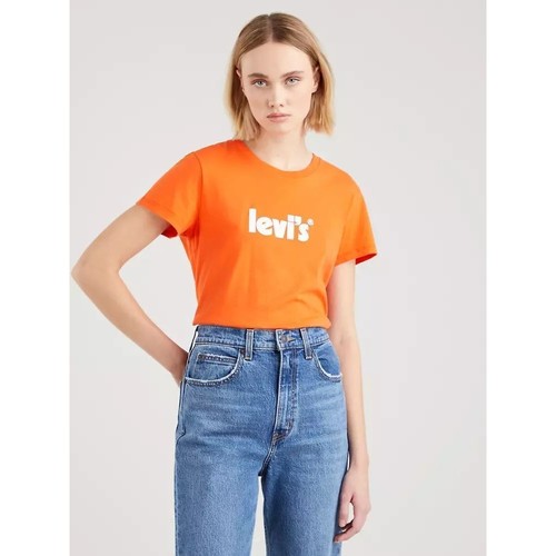 textil Mujer Tops y Camisetas Levi's 17369 1758 PERFECT TEE-ORANGEADE Naranja