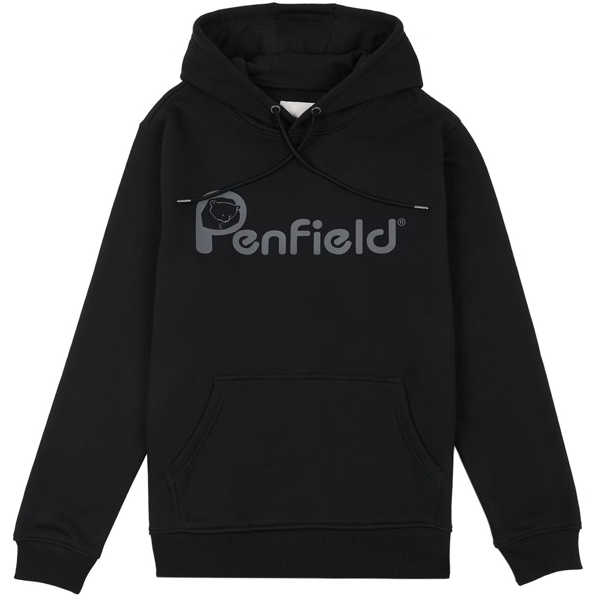 textil Hombre Sudaderas Penfield Sweatshirt à capuche  Bear Chest Print Negro