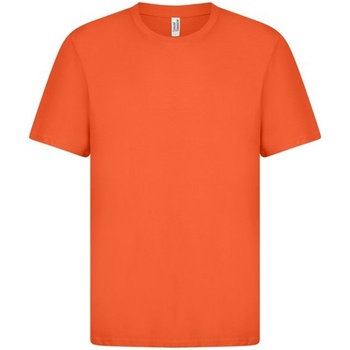 textil Hombre Camisetas manga larga Casual Classics  Naranja
