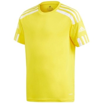 textil Niño Camisetas manga corta adidas Originals Squadra 21 Jersey Amarillo