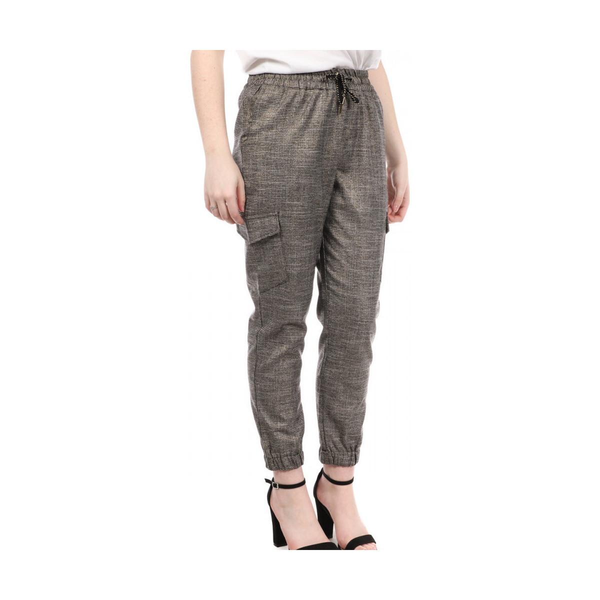 textil Mujer Pantalones Teddy Smith  Gris