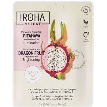 Iroha Nature Nature Mask Dragon Fruit + Hyaluronic Acid 