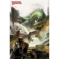 Casa Afiches / posters Dungeons & Dragons TA7663 Verde