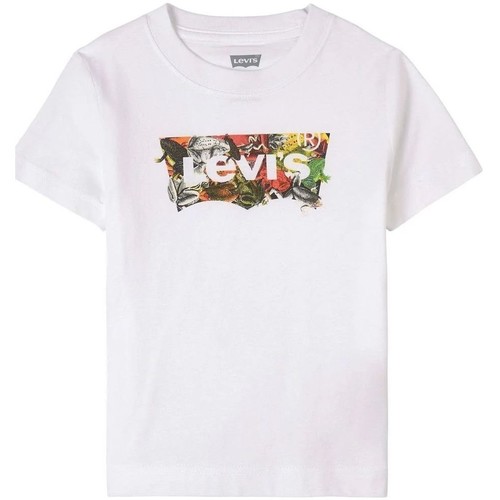 textil Niños Tops y Camisetas Levi's 9EC827-001 Blanco
