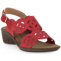 Zapatos Mujer Sandalias Enval ROSSO CHERIL Rojo
