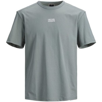 textil Niño Tops y Camisetas Jack & Jones 12195179 CLASSIC TEE-SLATE GRAY Gris