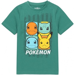 textil Niño Tops y Camisetas Pokemon NS6501 Verde