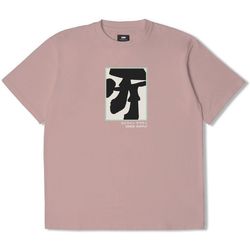 textil Camisetas manga corta Edwin T-shirt  Shrooms Rosa