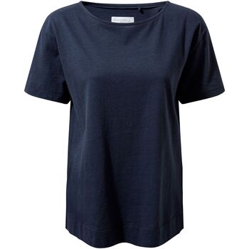 textil Mujer Camisetas manga corta Craghoppers  Azul