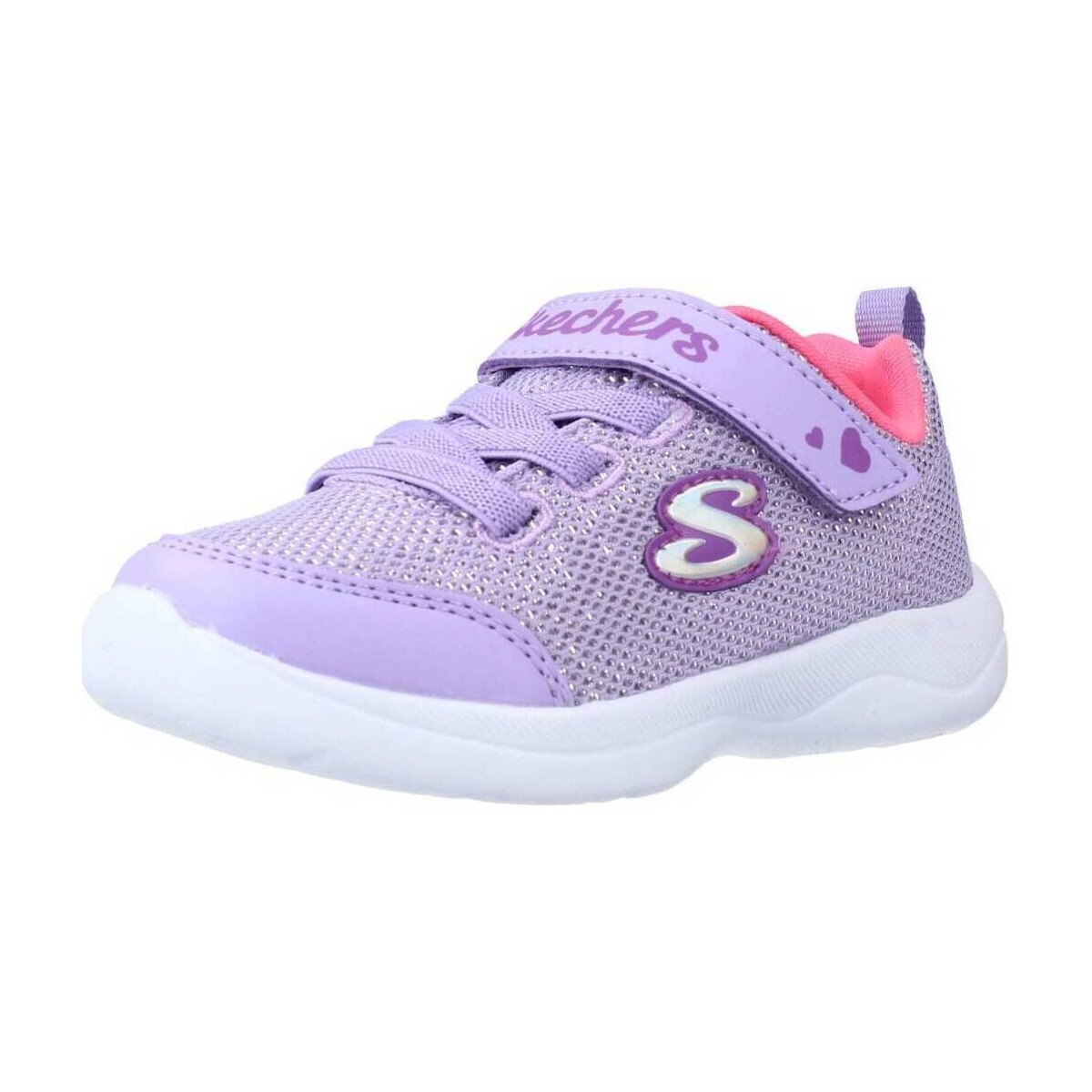 Zapatos Niña Zapatillas bajas Skechers SKECH-STEPZ 2.0 - EASY PEAS Violeta