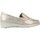 Zapatos Mujer Mocasín Pitillos 2406P Oro