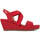 Zapatos Mujer Sandalias Mephisto Giuliana Rojo