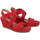 Zapatos Mujer Sandalias Mephisto Giuliana Rojo