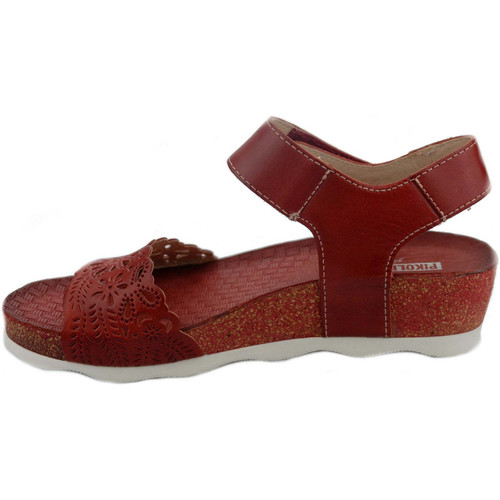 Zapatos Mujer Sandalias Pikolinos w9e-0910 Rojo