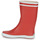 Zapatos Niños Botas de agua Aigle LOLLY POP 2 Rojo / Blanco