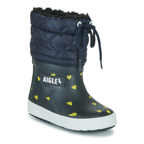 Zapatos Niños Botas de nieve Aigle GIBOULEE PT 2 Marino