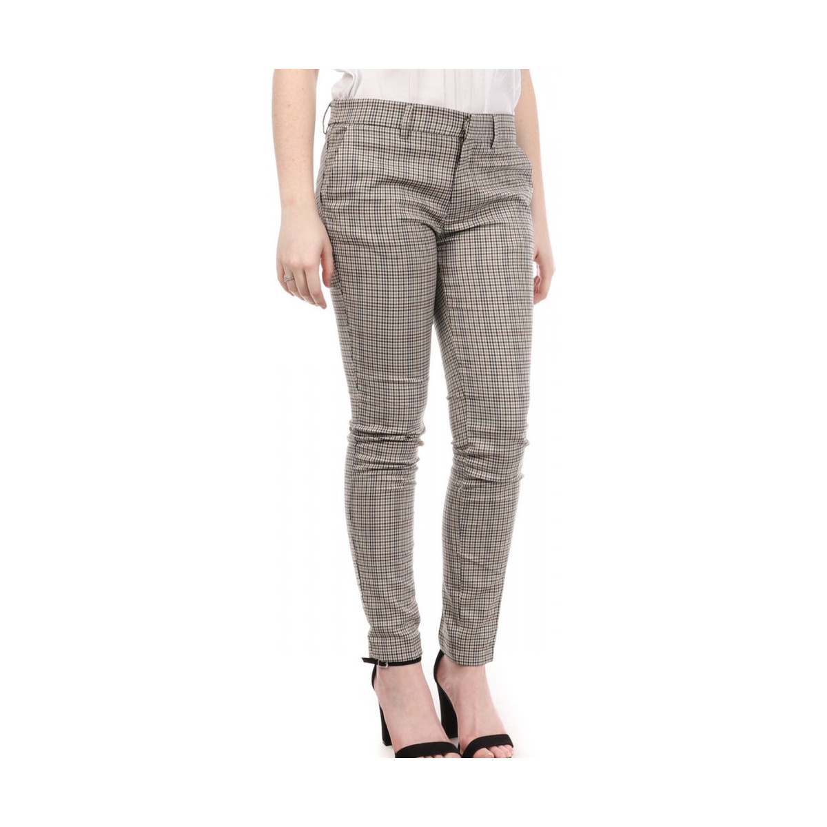 textil Mujer Pantalones Teddy Smith  Beige