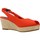 Zapatos Mujer Sandalias Tommy Hilfiger ICONIC ELBA SLING BACK W Naranja