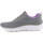 Zapatos Mujer Fitness / Training Skechers Hyper Burst GoWalk Sneakers 124578-GYPR Gris
