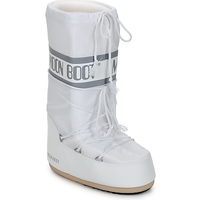 Zapatos Mujer Botas de nieve Moon Boot CLASSIC Blanco / Plata