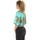 textil Mujer Camisetas manga corta Versace Jeans Couture 72HAH623-JS049 Verde