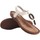 Zapatos Mujer Multideporte Amarpies Sandalia señora  17063 abz blanco Blanco