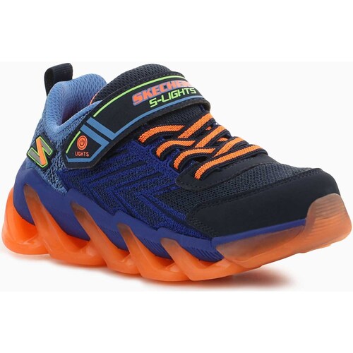 Zapatos Niña Sandalias Skechers S Lights Kid's Sneakers 400130L-NVOR Multicolor