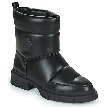Zapatos Botas Botas de nieve Philipp Plein Botas de nieve negro letras impresas look casual 