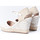Zapatos Mujer Derbie & Richelieu Mandarina Shoes Cuñas de Novia Mandarina Lola Blanco Blanco