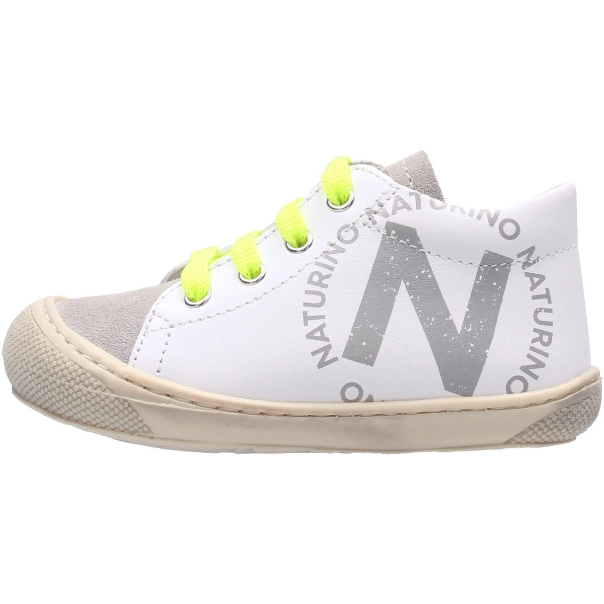 Zapatos Niños Deportivas Moda Naturino SHINE-1N35 Blanco
