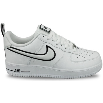 Zapatos Hombre Zapatillas bajas Nike Air Force 1 Low Outline Swoosh White Blanco