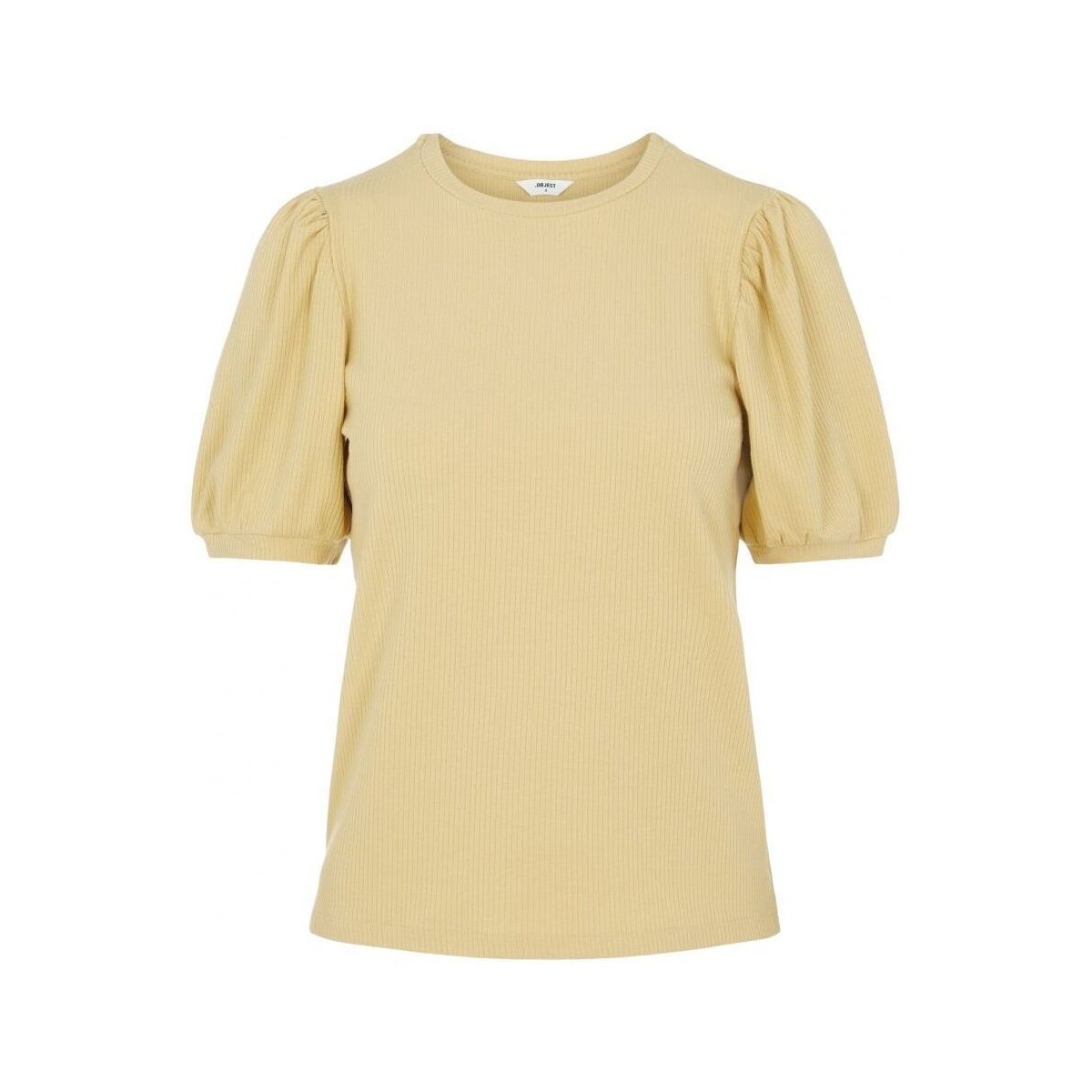 textil Mujer Tops / Blusas Object Jamie Top - Cocoon Amarillo