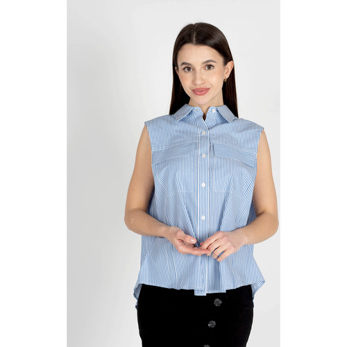 textil Mujer Camisas Pinko 1V10LW Y7ND | Zeppole Camicia Blanco