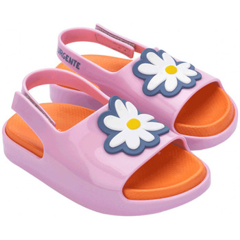 Zapatos Niños Sandalias Melissa MINI  Cloud Slide + Fábula B - Pink Orange Rosa