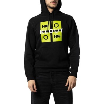 textil Sudaderas Klout SWEAT HOOD PUZZLE NEON Negro