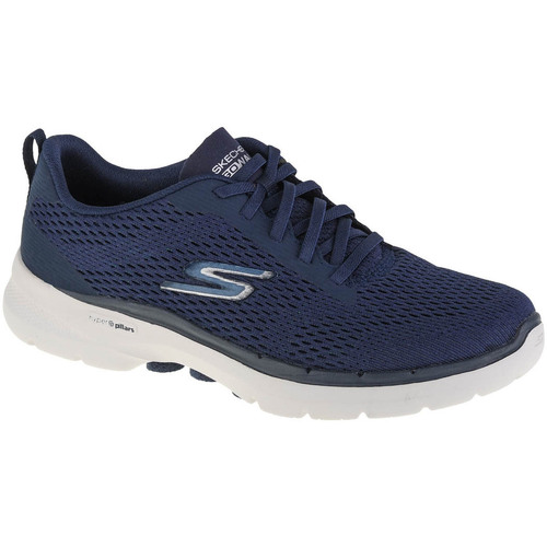 Zapatos Mujer Zapatillas bajas Skechers Go Walk 6 - Bold Vision Azul