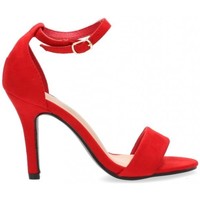 Zapatos Mujer Sandalias Etika 60503 rojo