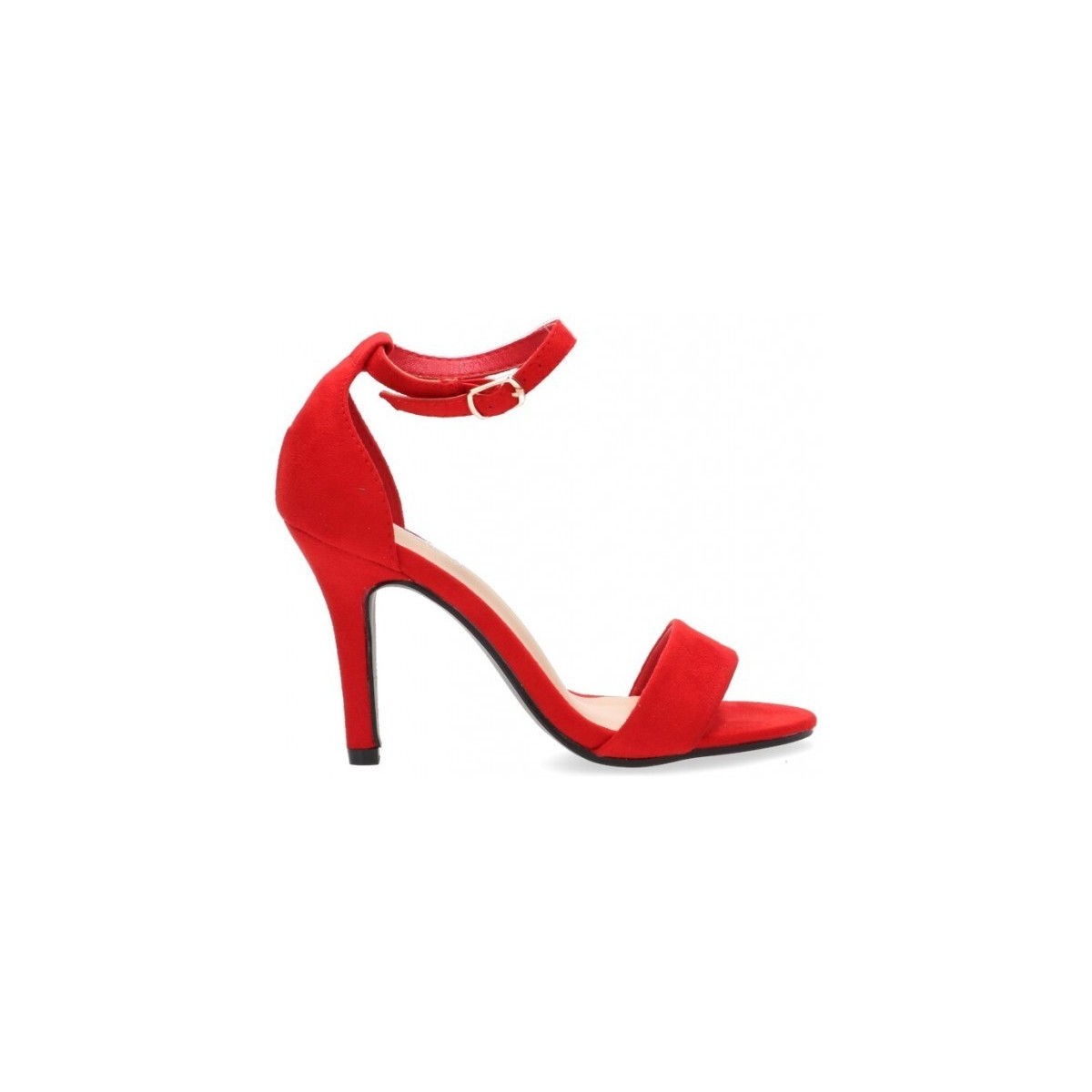 Zapatos Mujer Sandalias Etika 60503 Rojo