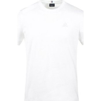 textil Hombre Camisetas sin mangas Le Coq Sportif Ess Tt Tee Ss NO 1 Blanco